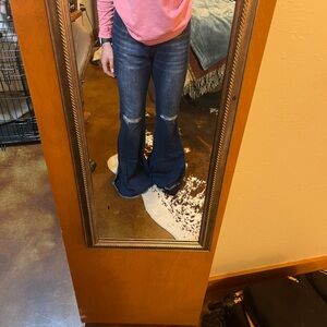 L&B Dark Blue Flare Jeans